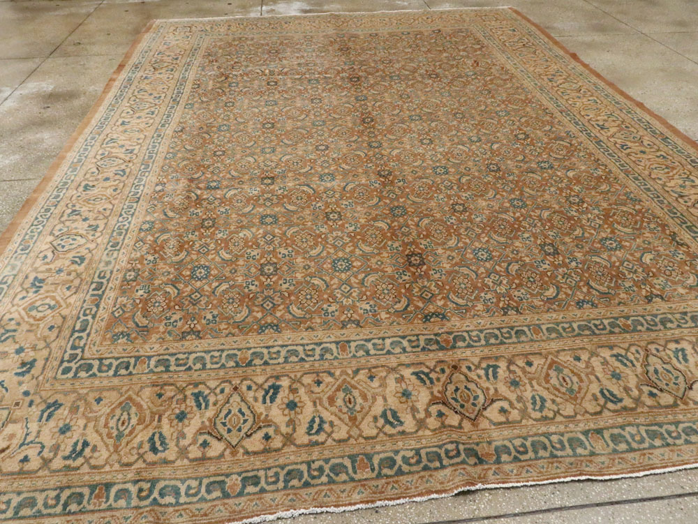 Vintage Persian Mahal Carpet, No.10405 - Galerie Shabab