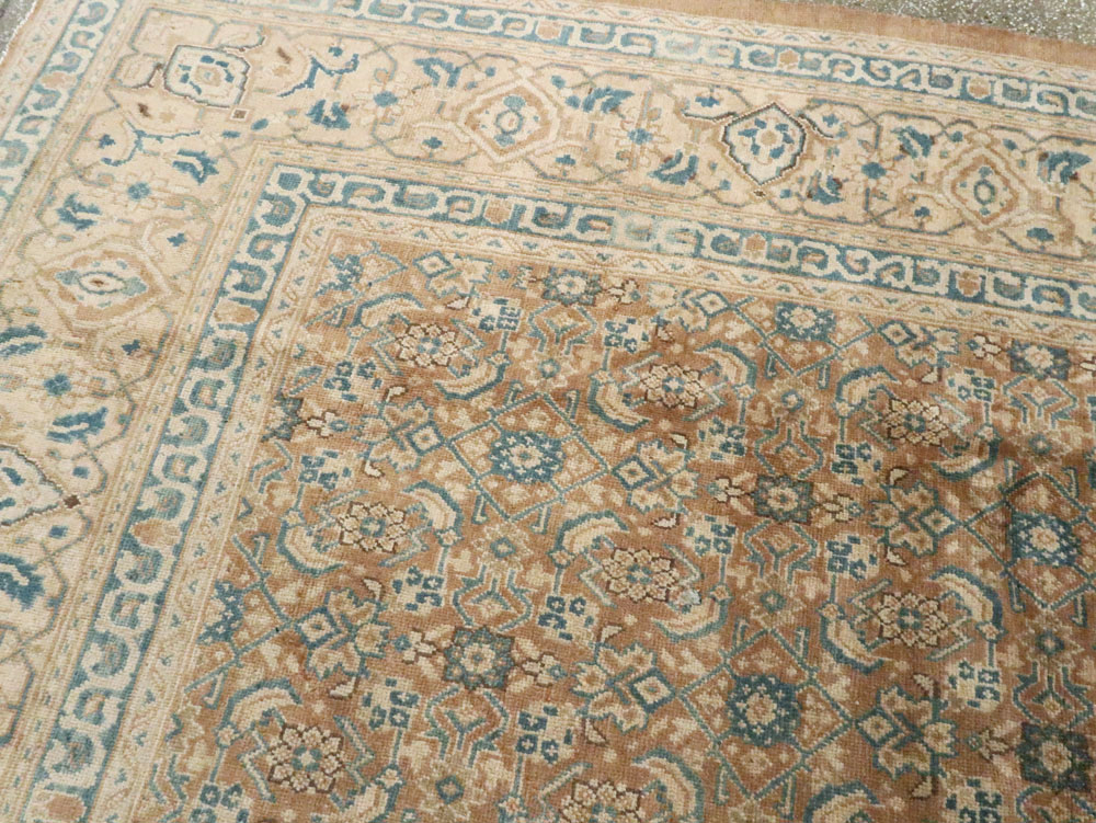 Vintage Persian Mahal Carpet, No.10405 - Galerie Shabab
