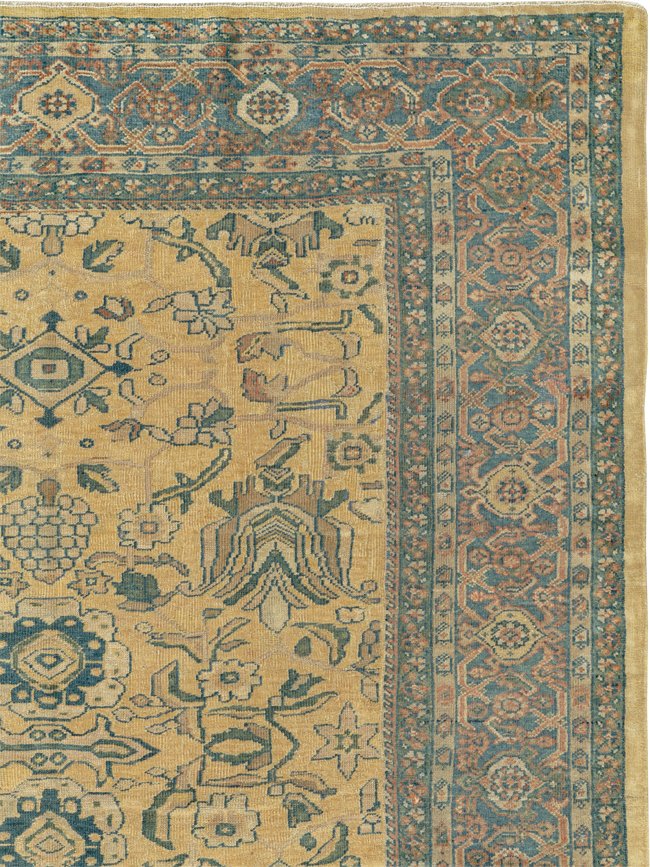 Antique Persian Mahal Gallery Carpet, No.10437 - Galerie Shabab