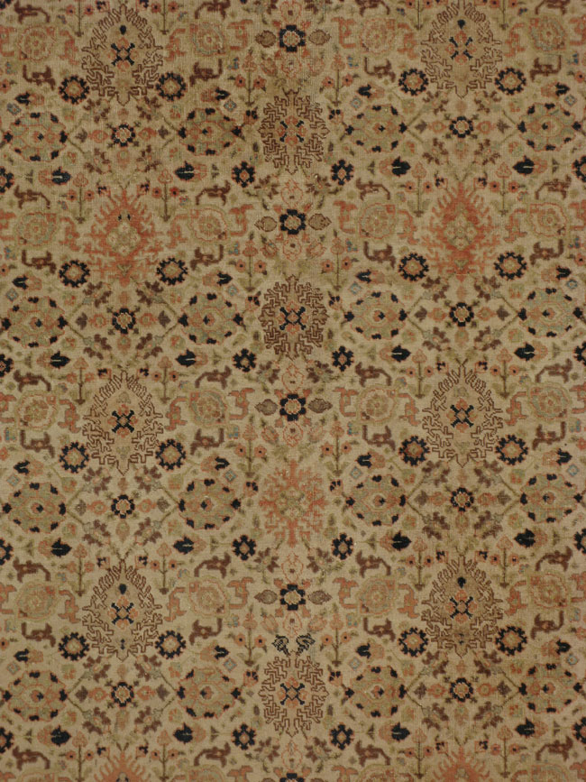 Semi-Antique Tabriz Carpet, No.10491 - Galerie Shabab