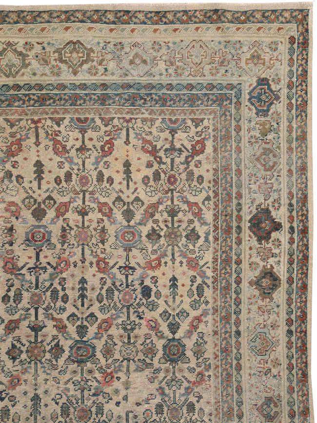 Antique Persian Mahal Carpet, No.10494 - Galerie Shabab