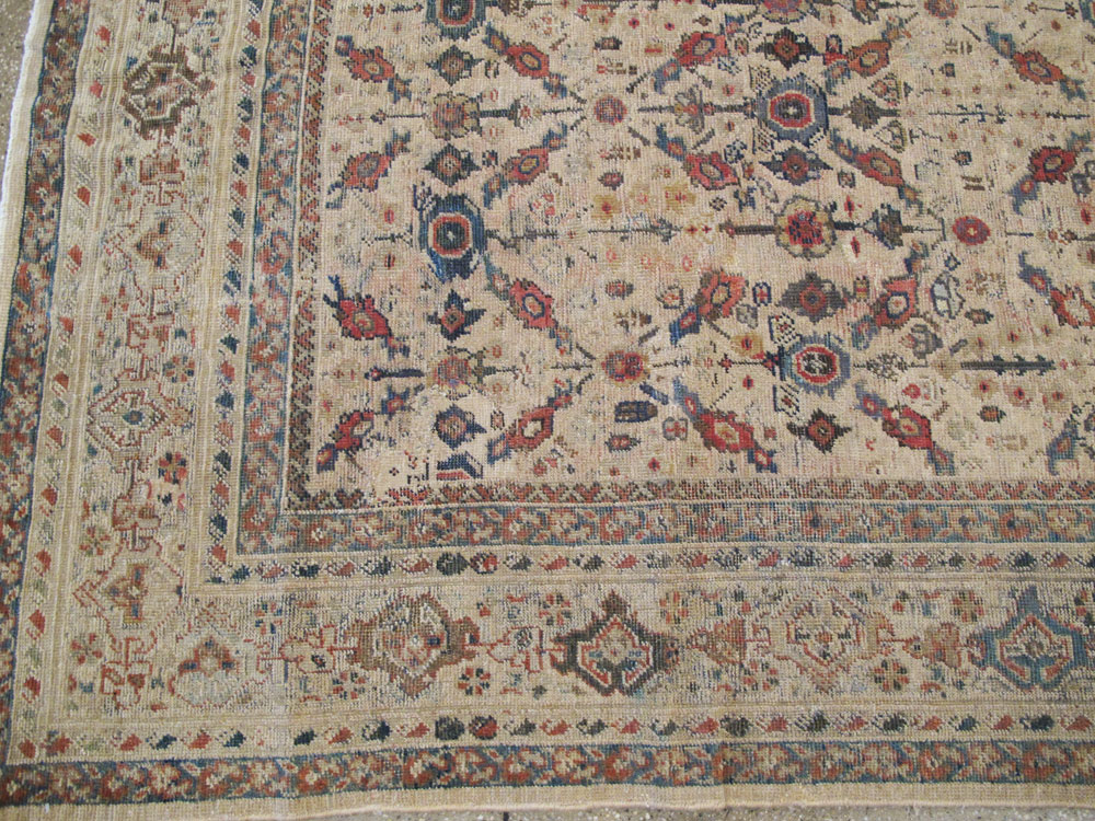 Antique Persian Mahal Carpet, No.10494 - Galerie Shabab