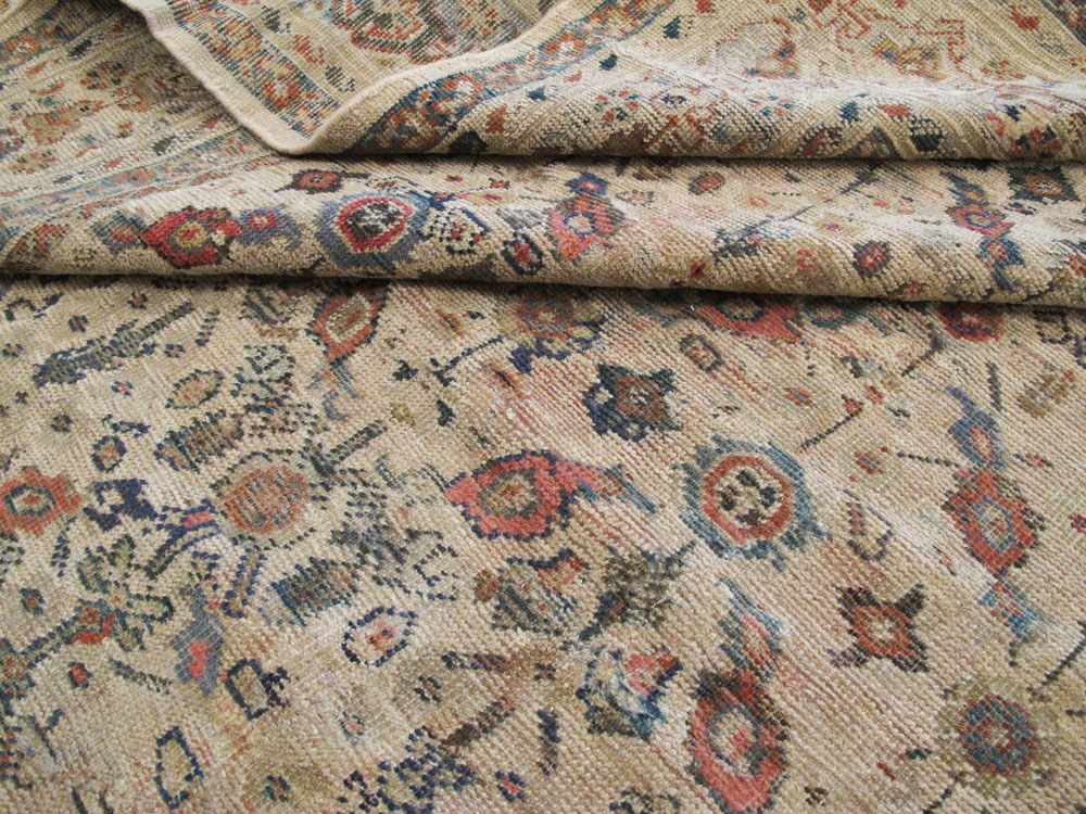 Antique Persian Mahal Carpet, No.10494 - Galerie Shabab