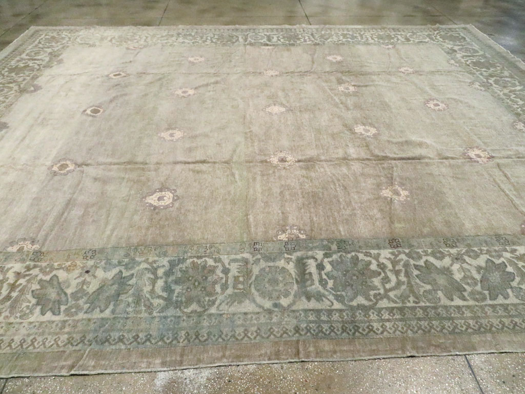 Antique Indian Amritsar Carpet, No.10581 - Galerie Shabab
