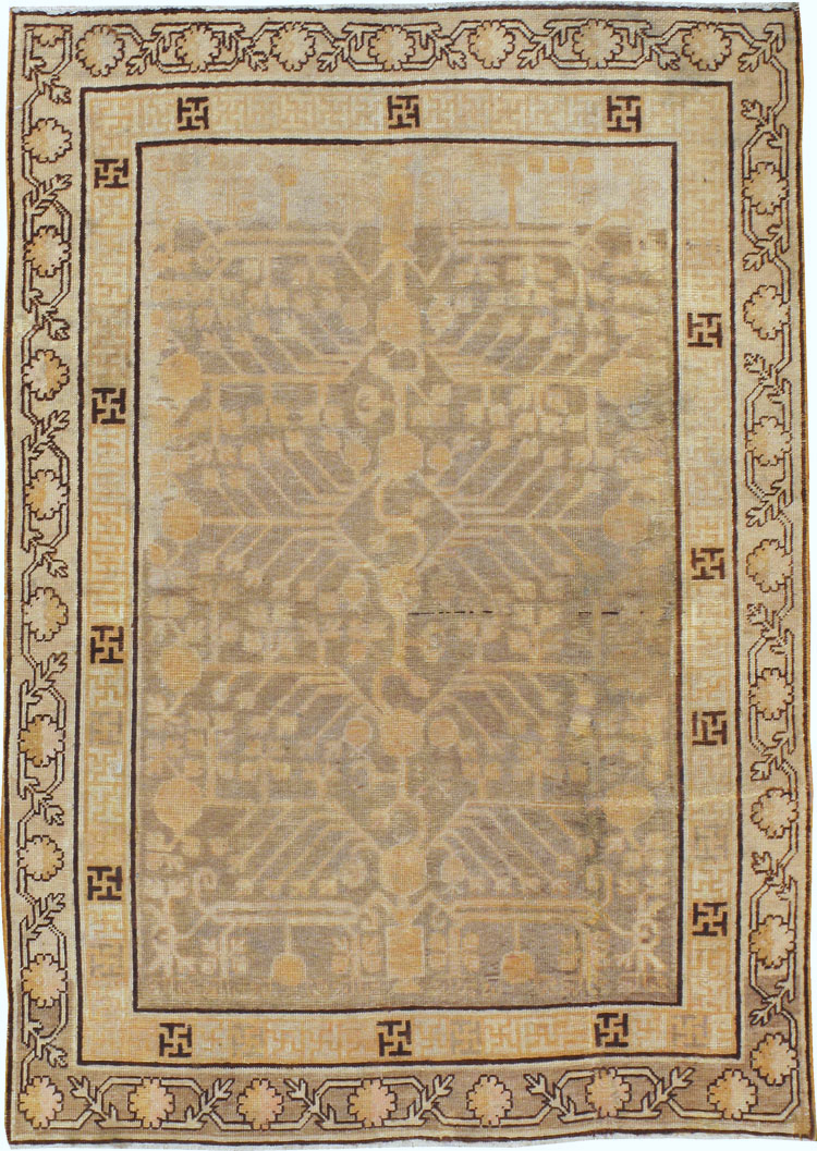 Antique East Turkestan Khotan Rug, No.10586 - Galerie Shabab