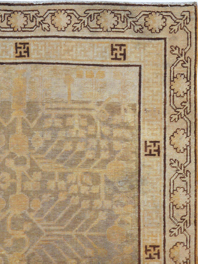 Antique East Turkestan Khotan Rug, No.10586 - Galerie Shabab