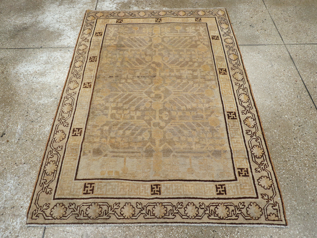 Antique East Turkestan Khotan Rug, No.10586 - Galerie Shabab