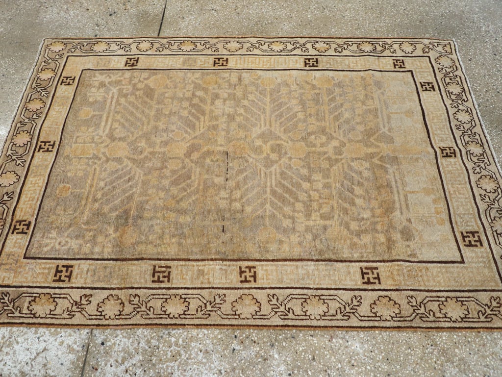 Antique East Turkestan Khotan Rug, No.10586 - Galerie Shabab