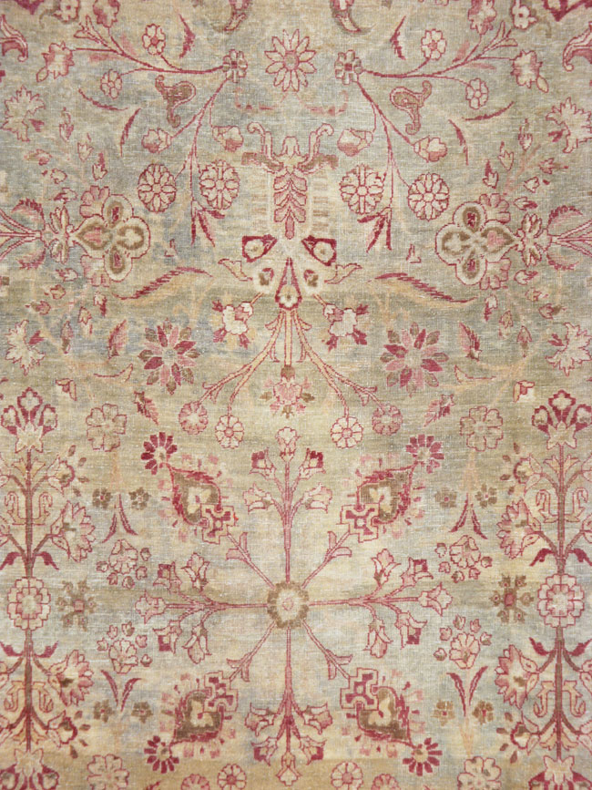 Antique Persian Lavar Kerman Rug, No.10635 - Galerie Shabab