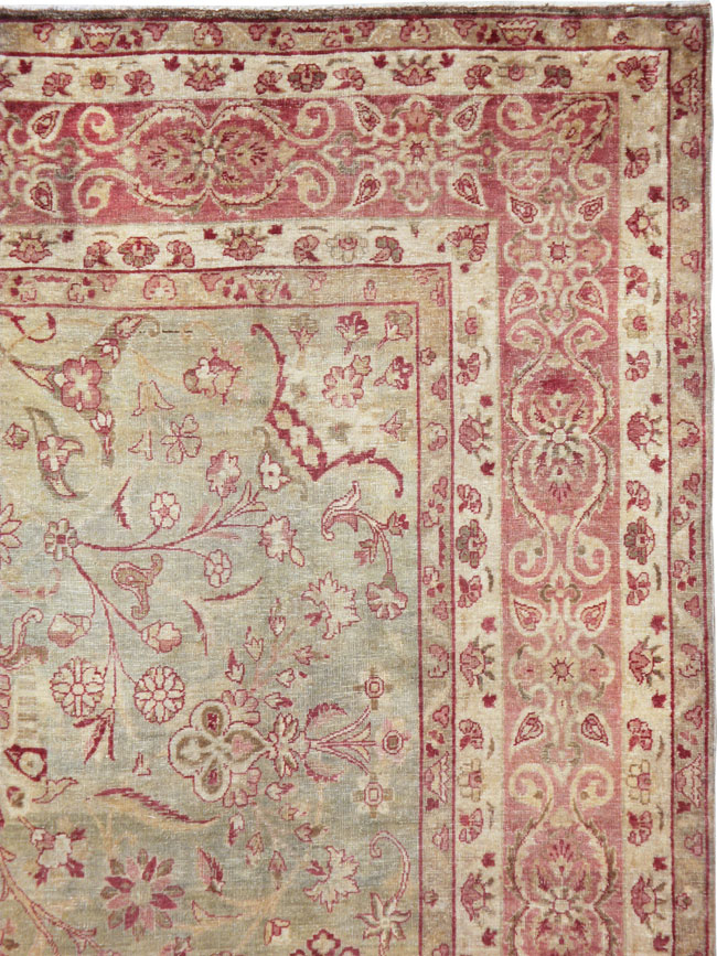 Antique Persian Lavar Kerman Rug, No.10635 - Galerie Shabab