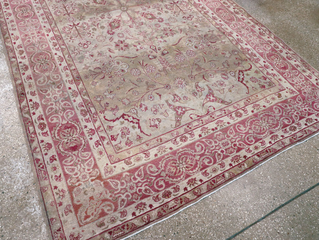 Antique Persian Lavar Kerman Carpet, No.10636 - Galerie Shabab