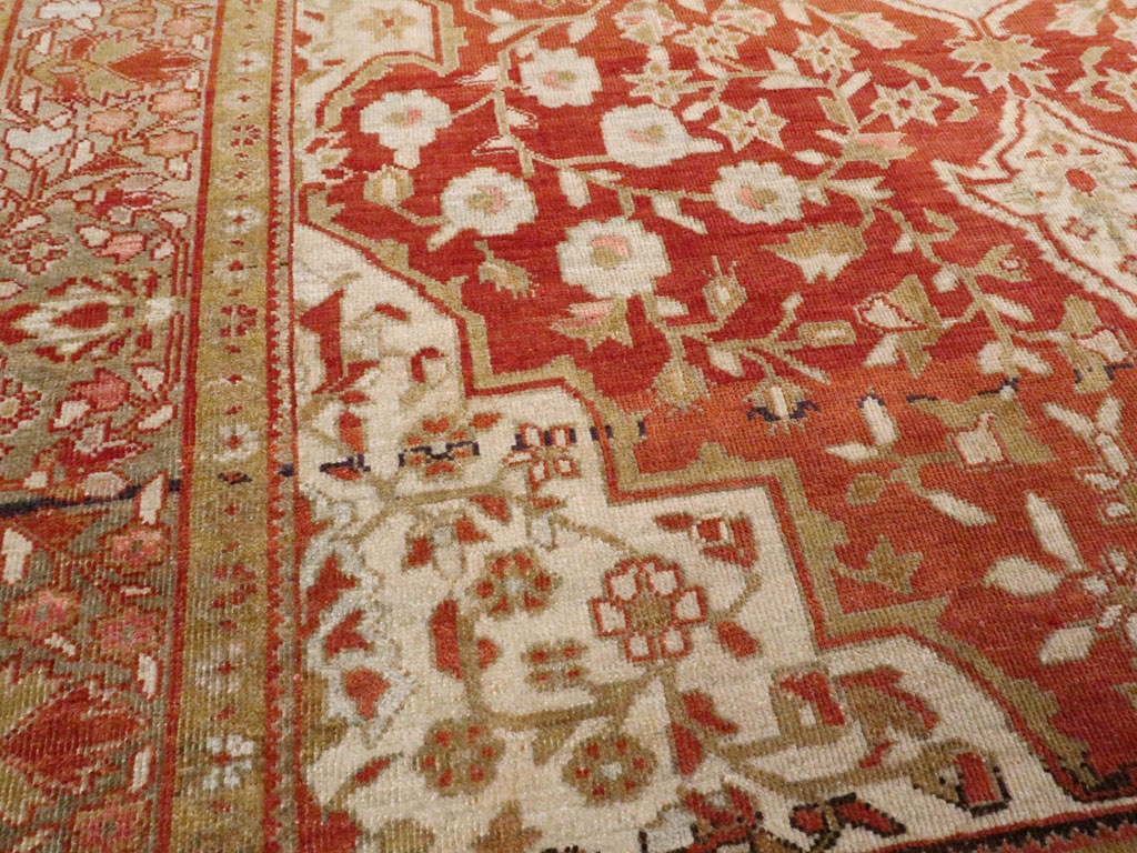 Antique Sarouk Fereghan Rug, No.10667 - Galerie Shabab