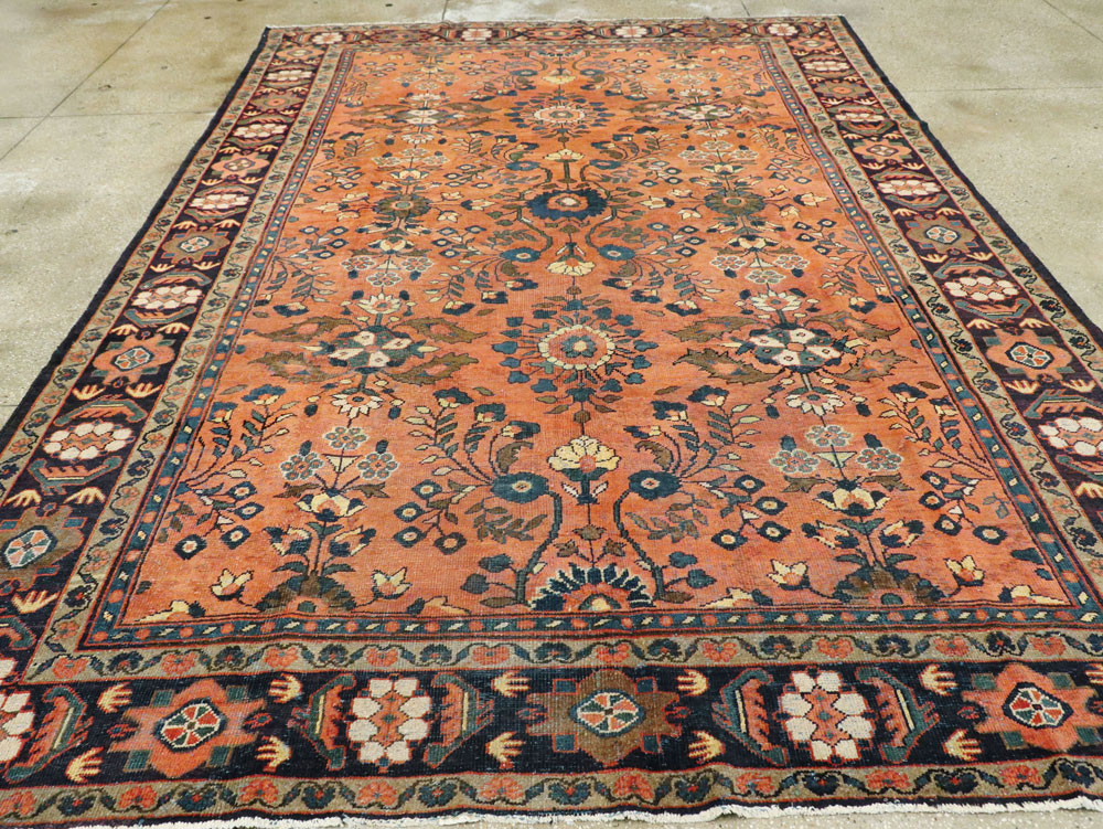 Vintage Persian Mahal Carpet, No.10749 - Galerie Shabab