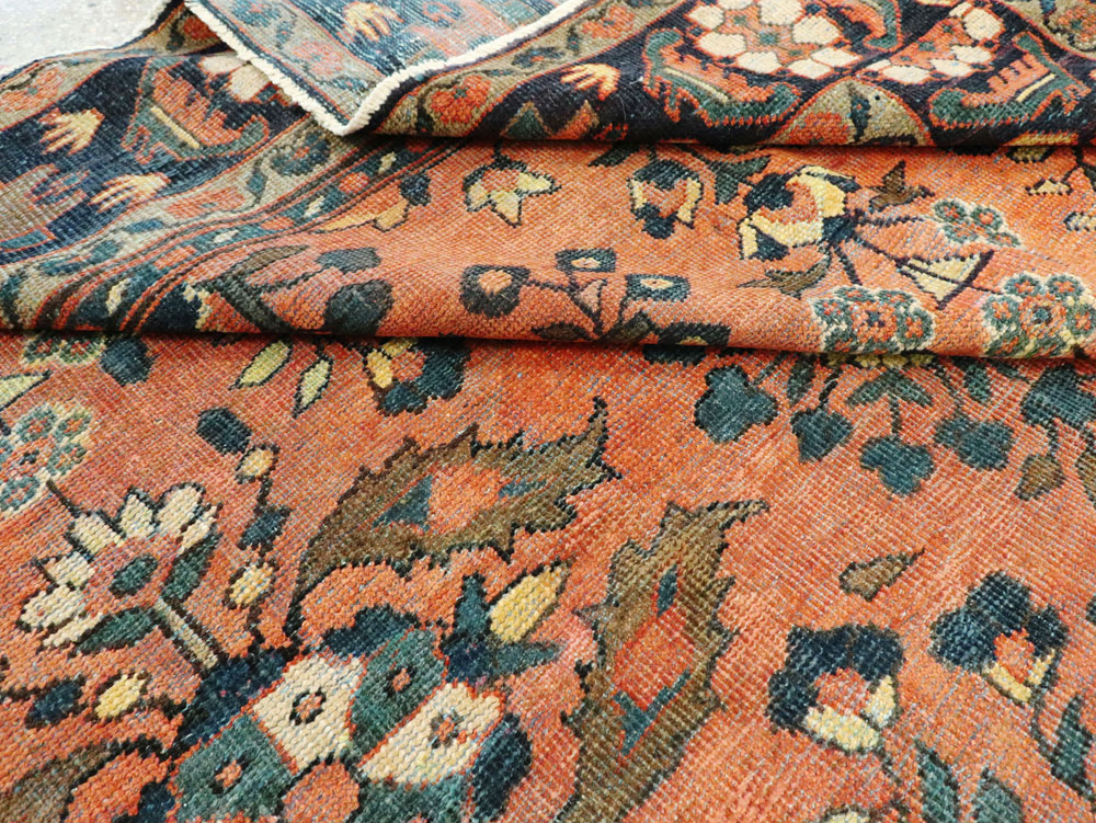 Vintage Persian Mahal Carpet, No.10749 - Galerie Shabab