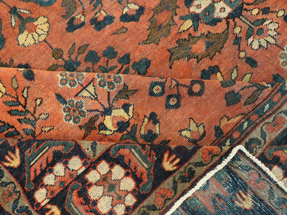 Vintage Persian Mahal Carpet, No.10749 - Galerie Shabab