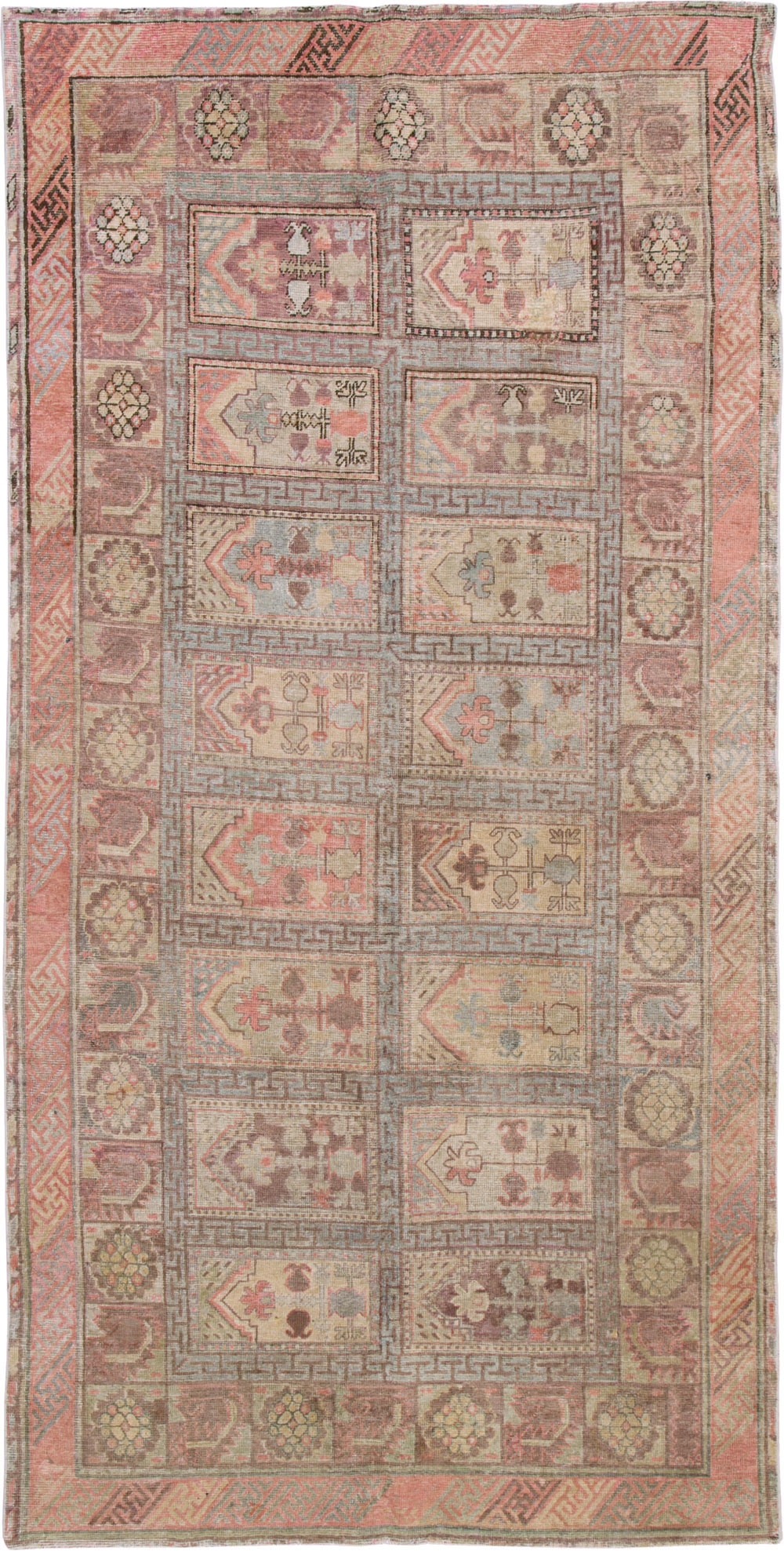 Antique East Turkestan Khotan Gallery Carpet, No.10772 - Galerie Shabab