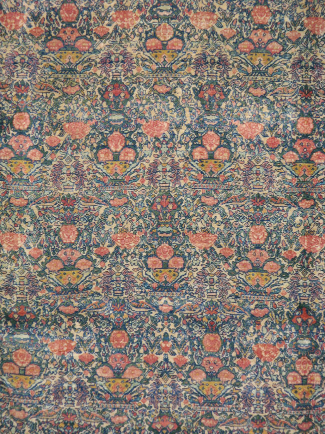 Antique Persian Tehran Carpet, No.10812 - Galerie Shabab
