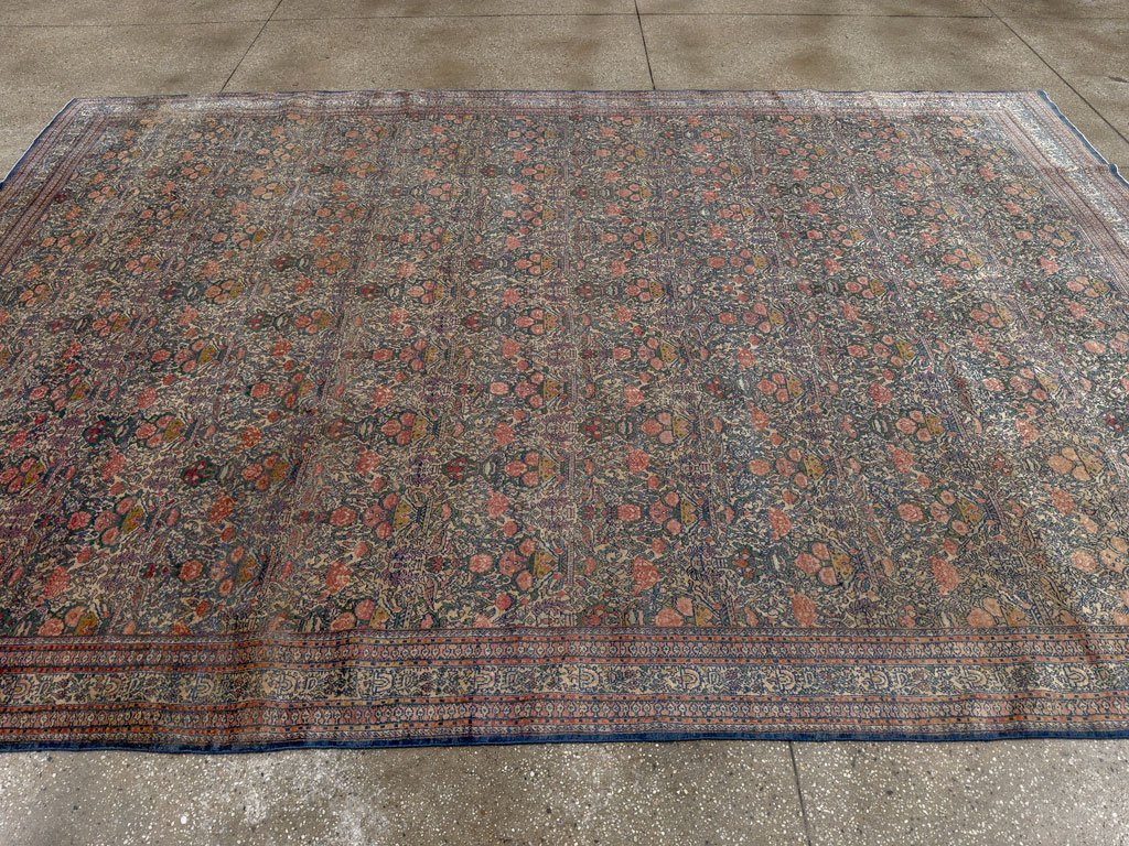 Antique Persian Tehran Carpet, No.10812 - Galerie Shabab