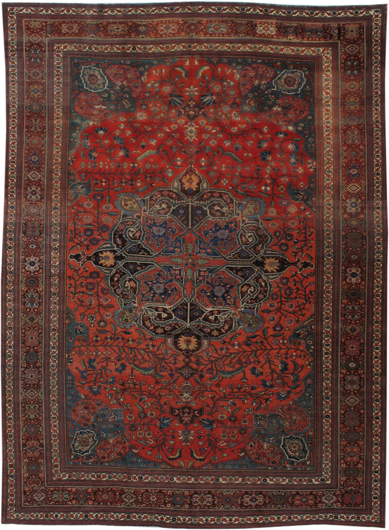 A Sarouk Fereghan Carpet, No.10828 - Galerie Shabab