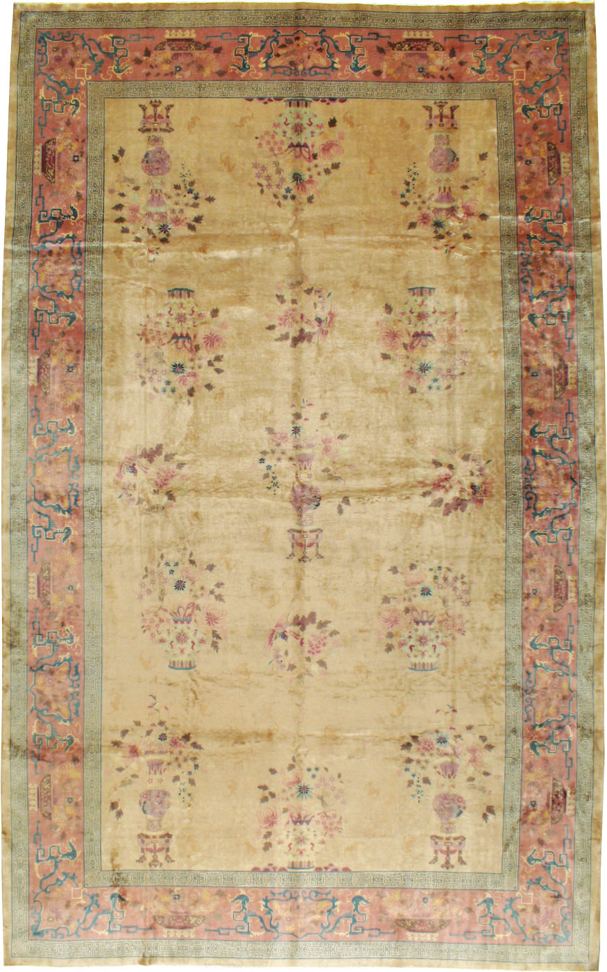 Chinese Art Deco Carpet, No.10947 - Galerie Shabab