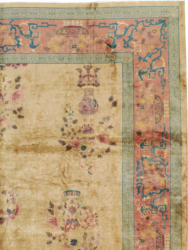 Chinese Art Deco Carpet, No.10947 - Galerie Shabab