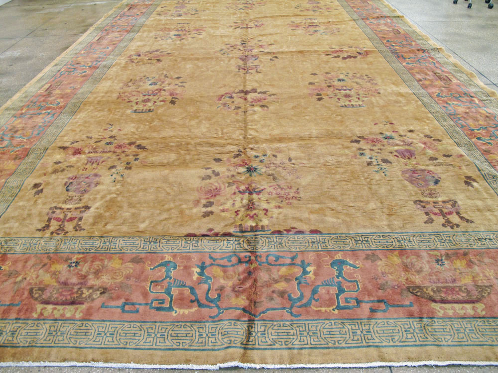 Chinese Art Deco Carpet, No.10947 - Galerie Shabab