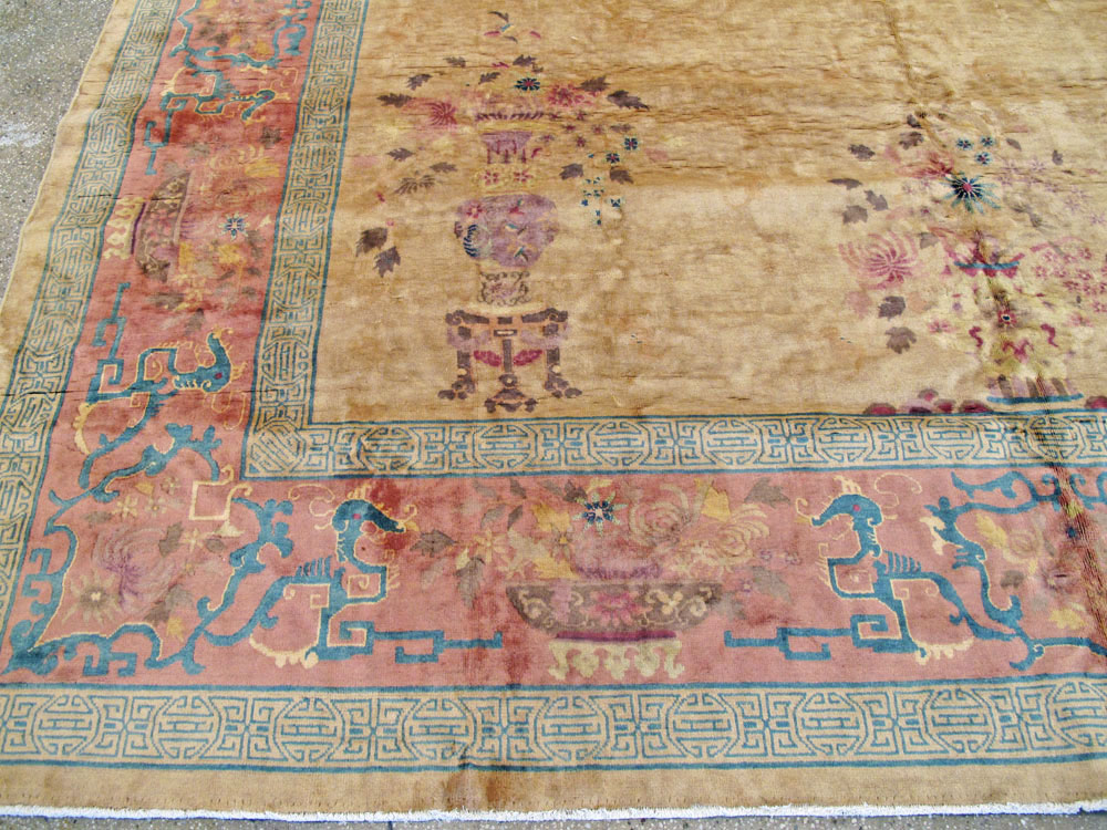 Chinese Art Deco Carpet, No.10947 - Galerie Shabab