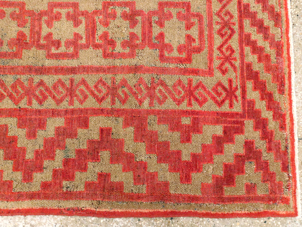 Vintage East Turkestan Kirghiz Gallery Carpet, No.11038 - Galerie Shabab
