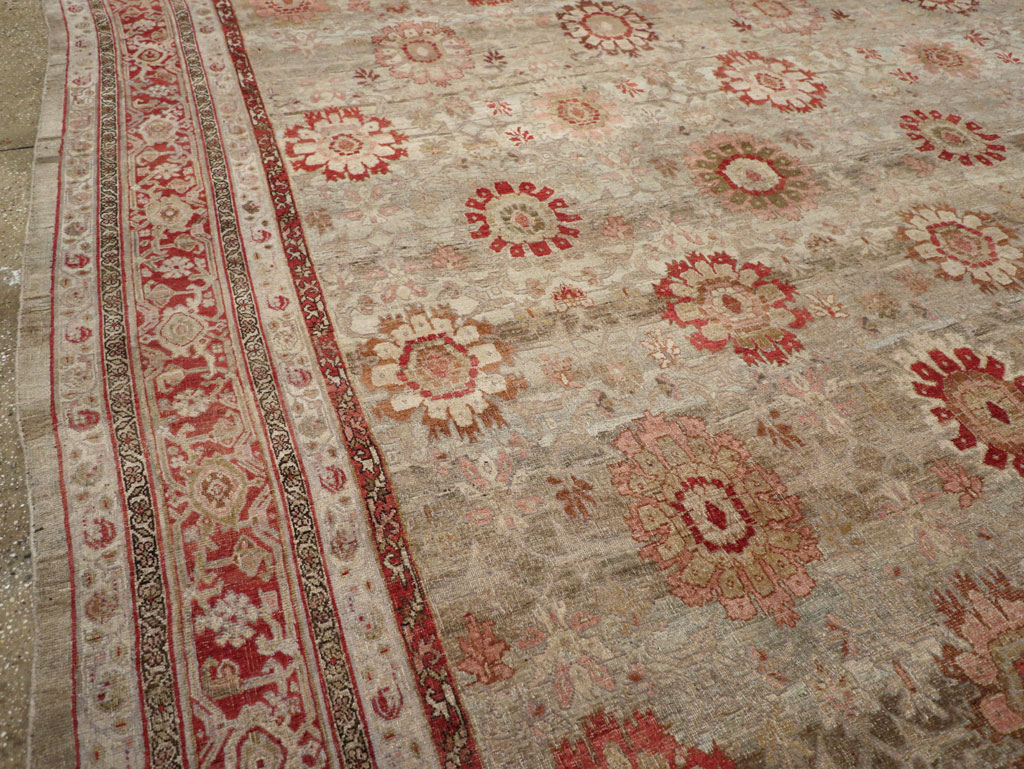 Antique Persian Bidjar Oversize Carpet, No.11081 - Galerie Shabab