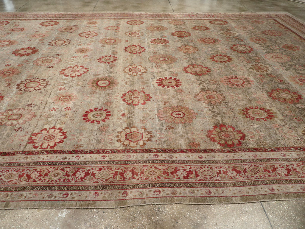 Antique Persian Bidjar Oversize Carpet, No.11081 - Galerie Shabab