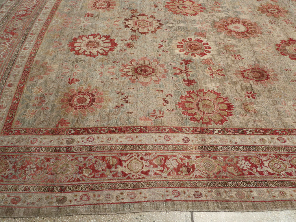Antique Persian Bidjar Oversize Carpet, No.11081 - Galerie Shabab