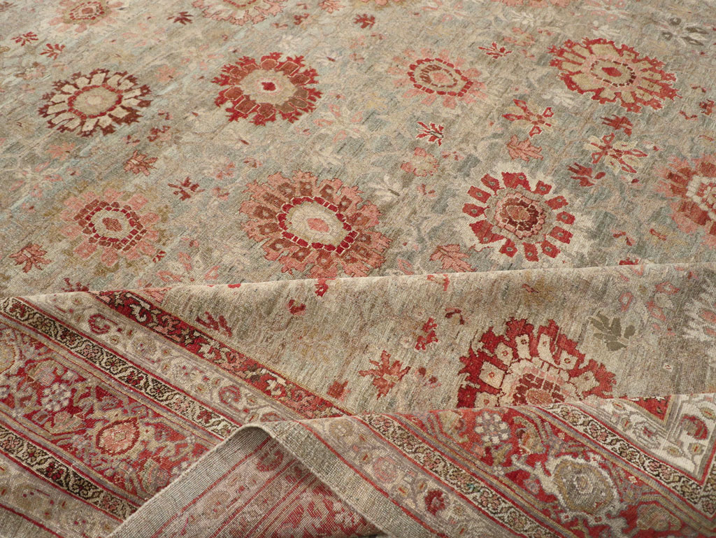 Antique Persian Bidjar Oversize Carpet, No.11081 - Galerie Shabab