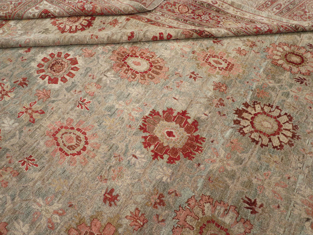 Antique Persian Bidjar Oversize Carpet, No.11081 - Galerie Shabab