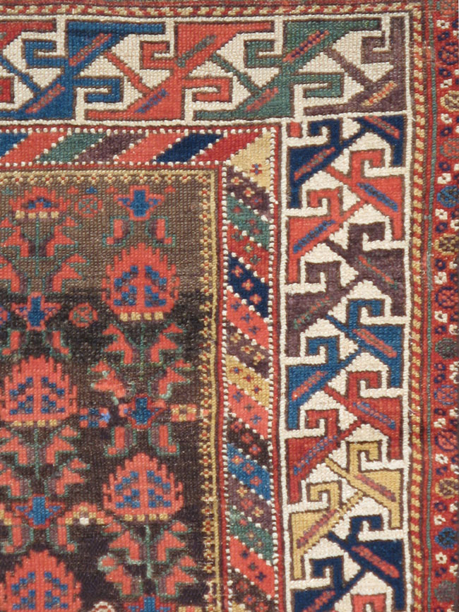 Antique Persian Kurdish Rug, No.11112 - Galerie Shabab