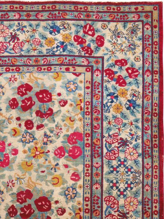 Antique Persian Kerman Rug, No.11129 - Galerie Shabab