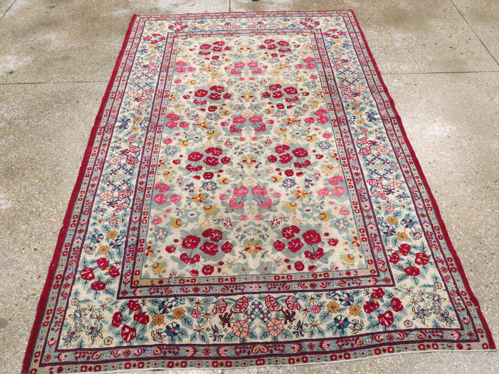 Antique Persian Kerman Rug, No.11129 - Galerie Shabab