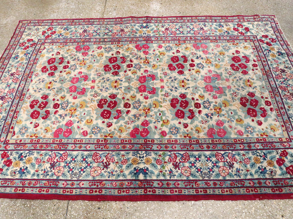 Antique Persian Kerman Rug, No.11129 - Galerie Shabab