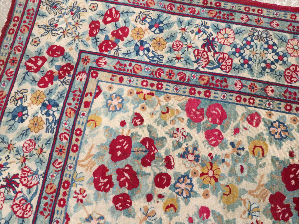 Antique Persian Kerman Rug, No.11129 - Galerie Shabab