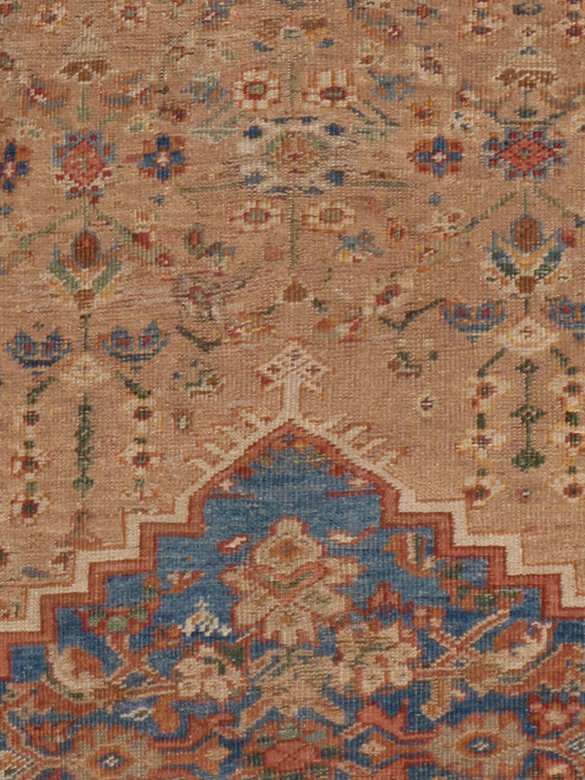 Antique Persian Mahal Carpet, No.11130 - Galerie Shabab
