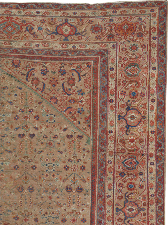 Antique Persian Mahal Carpet, No.11130 - Galerie Shabab