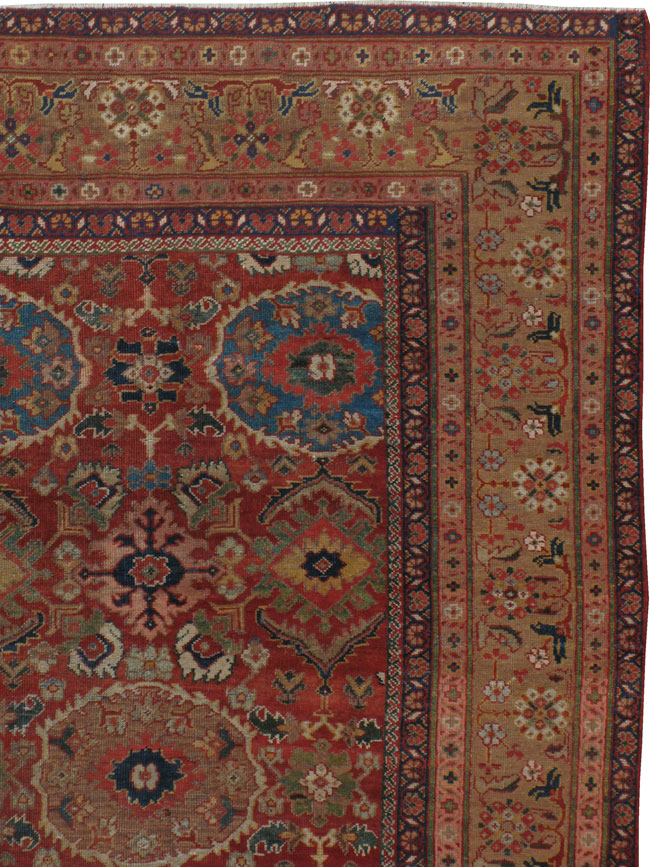 A Mahal Square Carpet, No.11171 - Galerie Shabab