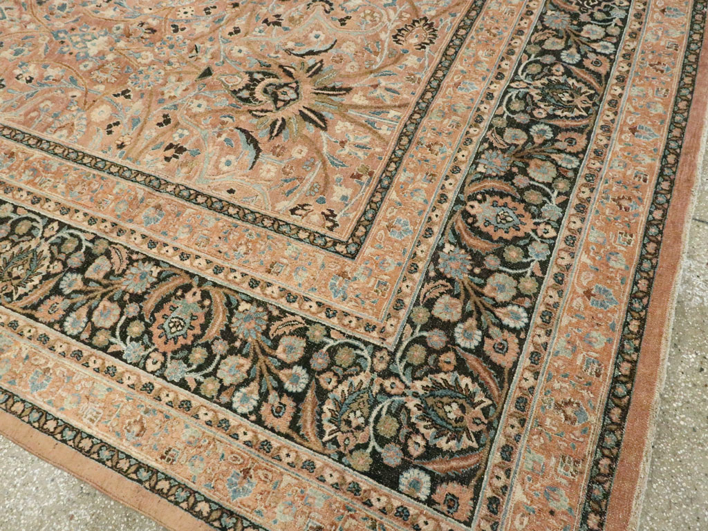 Antique Persian Dorokhsh Carpet, No.11179 - Galerie Shabab