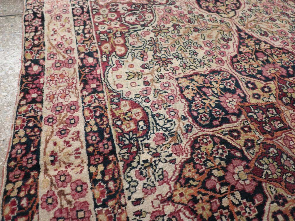 Antique Persian Lavar Kerman Rug, No.11251 - Galerie Shabab