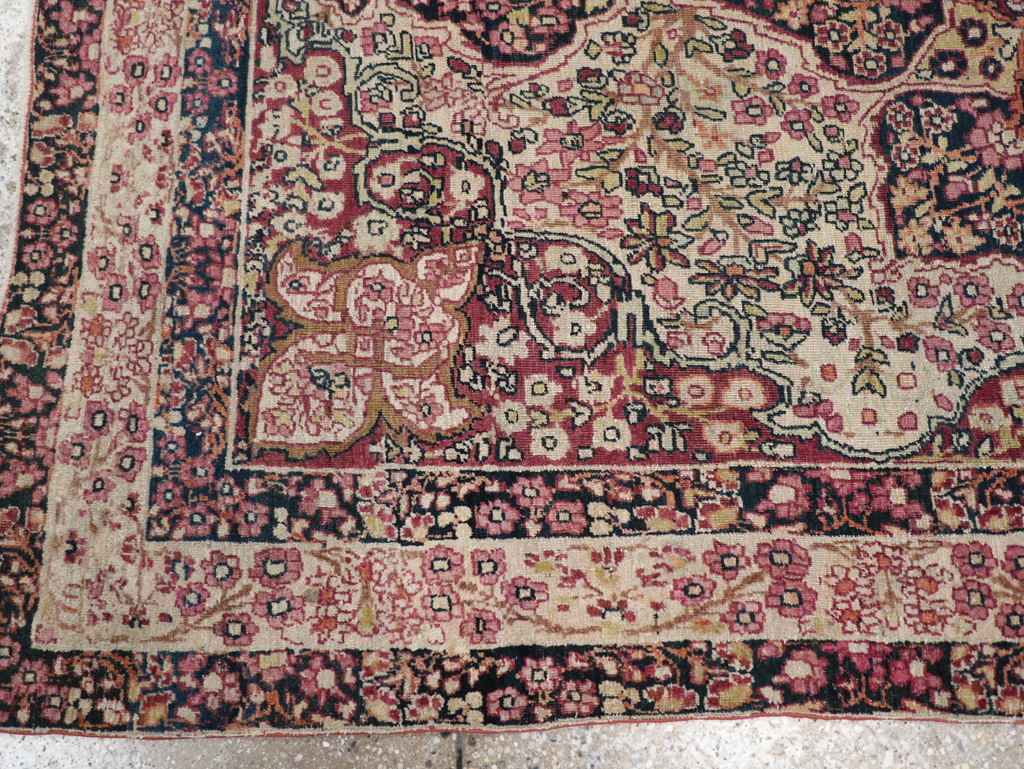 Antique Persian Lavar Kerman Rug, No.11251 - Galerie Shabab
