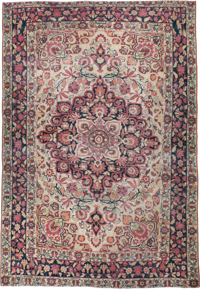 Antique Lavar Kerman Rug, No.11252 - Galerie Shabab
