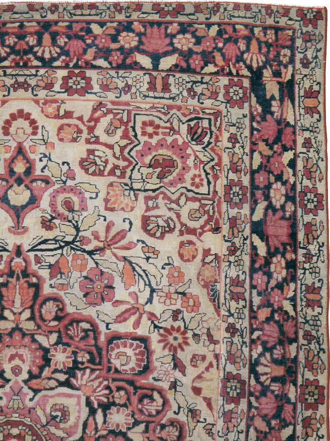 Antique Lavar Kerman Rug, No.11252 - Galerie Shabab