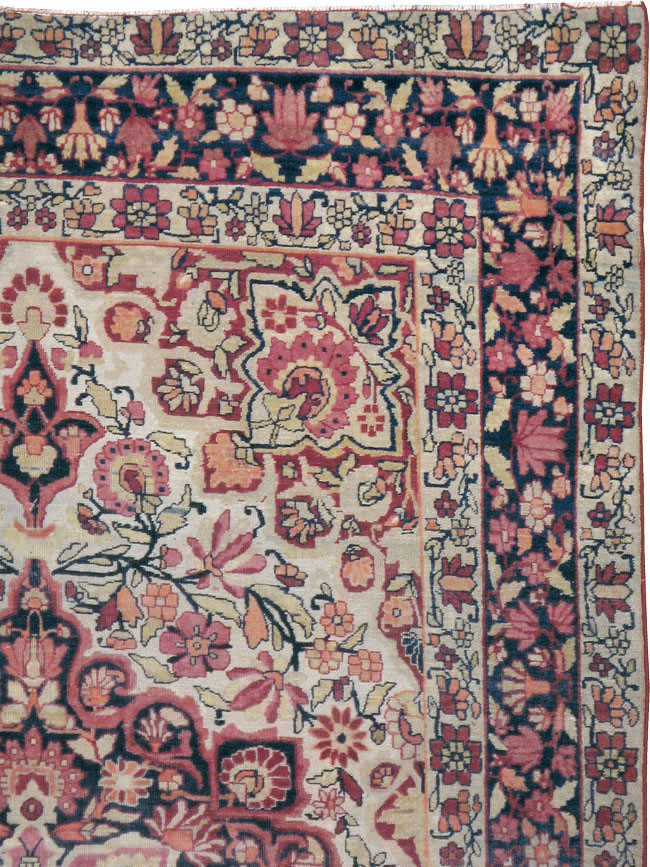 Antique Lavar Kerman Rug, No.11252 - Galerie Shabab