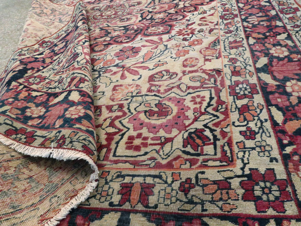 Antique Lavar Kerman Rug, No.11252 - Galerie Shabab