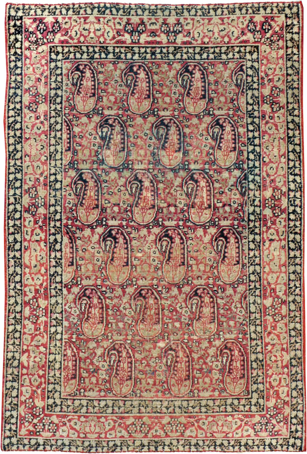 Antique Persian Lavar Kerman Rug, No.11253 - Galerie Shabab