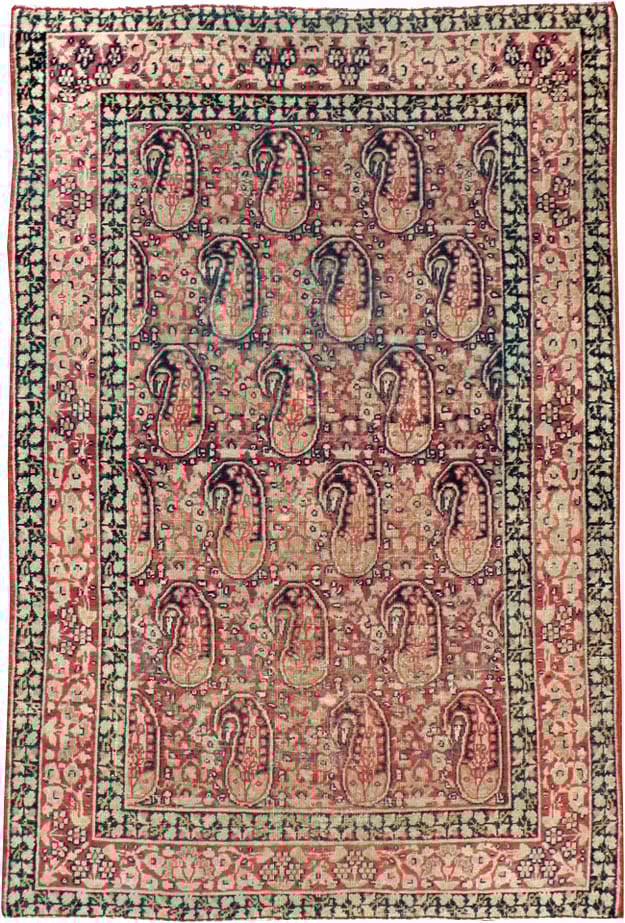 Antique Persian Lavar Kerman Rug, No.11253 - Galerie Shabab